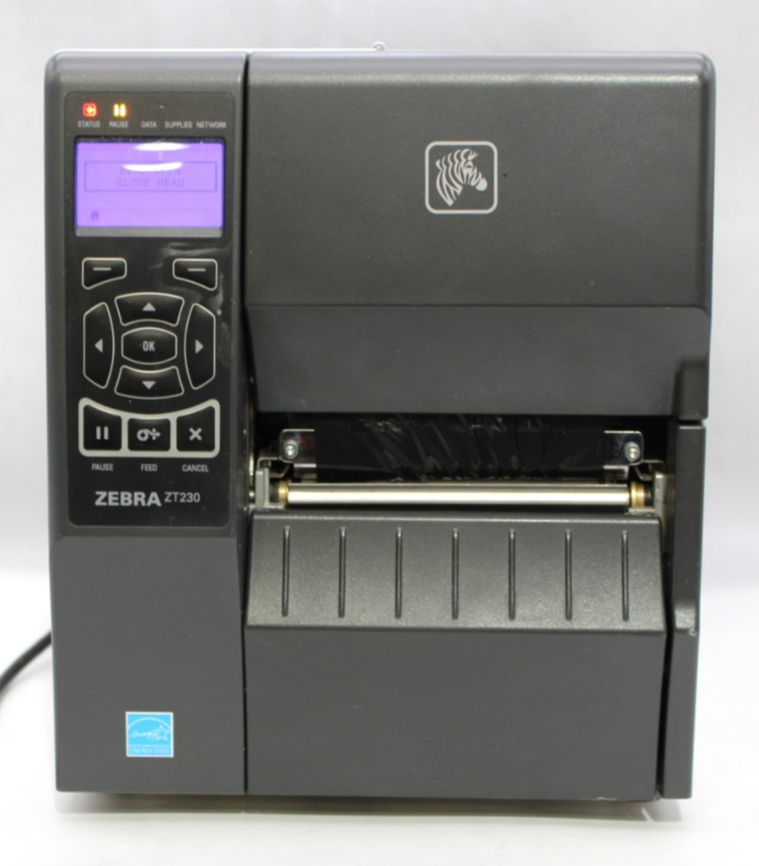 Zebra ZT230 Direct Thermal Printer USB Serial ZT23042 & Power Cord