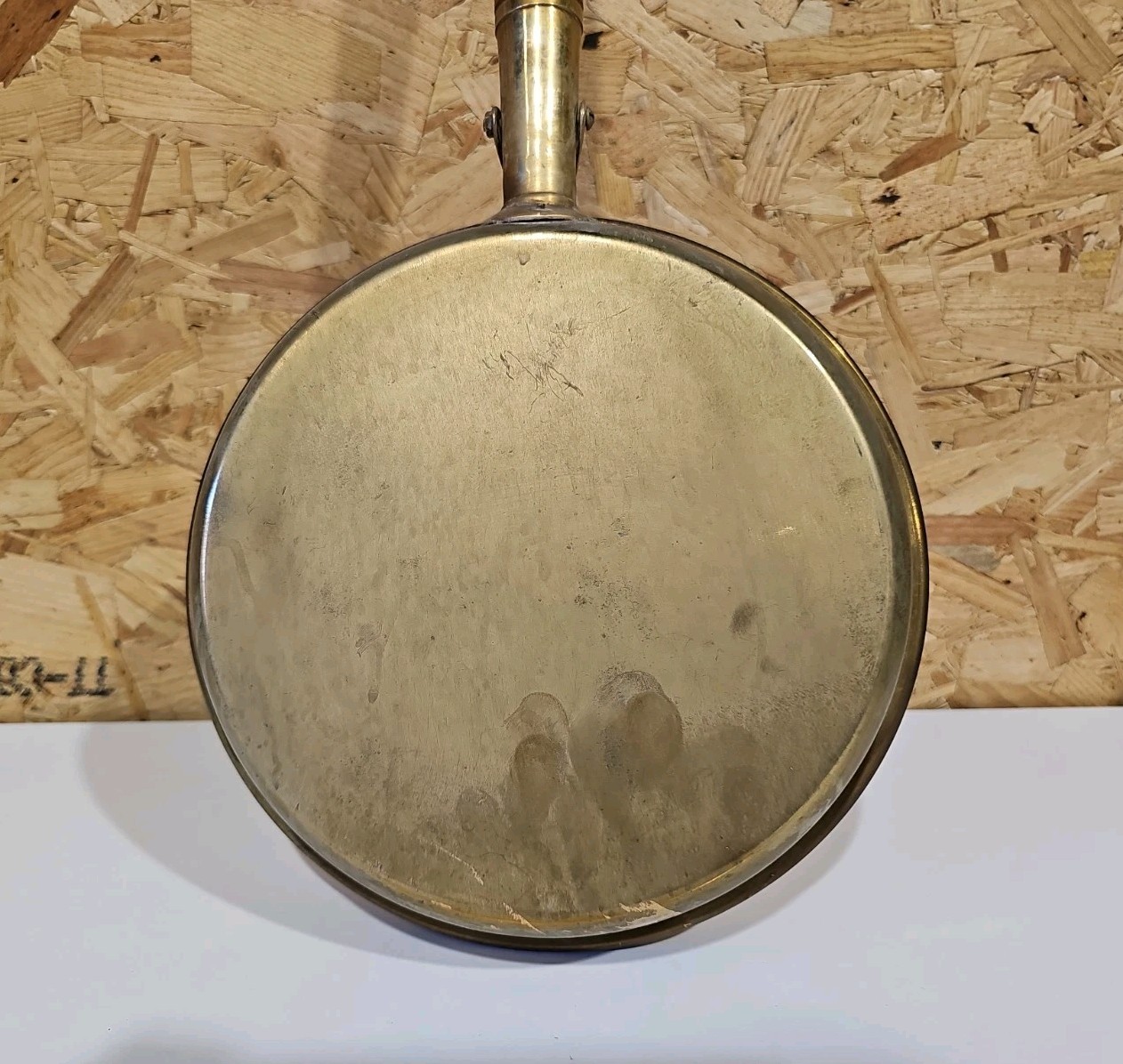 Antique Brass & Copper Victorian Bed Pan Warmer — image 6