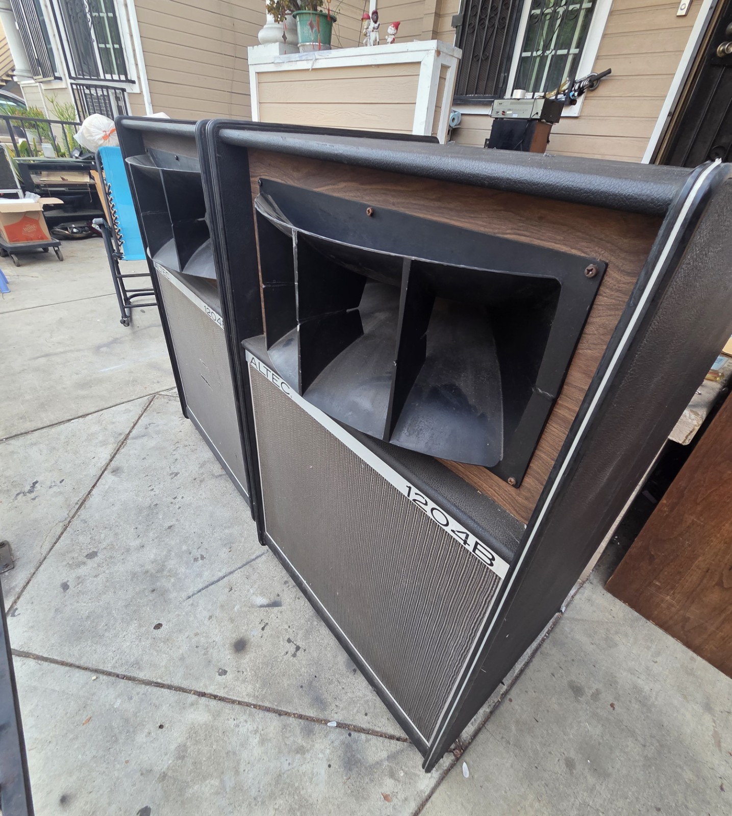Altec Langsing Model 1204B Voice of the Theater Speakers - Working