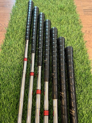 Hogan Radial Iron Set 3-9 Right Handed Apex 3 Reg Flex Shafts All Original CLEAN - Picture 7 of 8