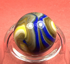 DAS/CHAMPION/WV/JABO BLUE YELLOW GREEN SWIRLED SHOOTER .73" BOX01/396
