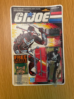 Snake Eyes V3  1988 original new in box
