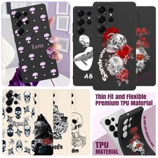 Scary Skeleton Cover For Samsung S26 S24 S25 A36 A16 A35 Customized Phone Case