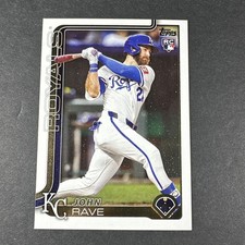 2025 Topps Update #US192 John Rave Kansas City Royals Base