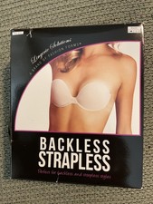 Fashion Forms Women's Adhesive Backless Strapless Bra Nude Size B Lingerie
