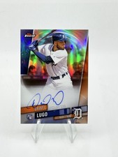 2019 Finest Dawel Lugo #FA-DL Refractor Autographs Auto Detroit Tigers