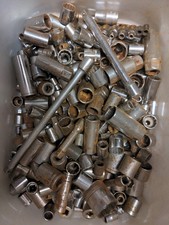 Lot Of 5lb Socketsextensionscouplers - No Guarantee On Brand Or Sizes Lot Of 5lb Socketsextensionscouplers - No Guarantee On Brand Or Sizes