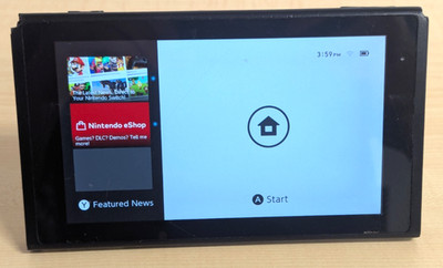 Nintendo Switch HAC-001 Console Tablet ONLY! Tested & Works (Chips, Scratched,)