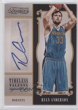 2012 Panini Timeless Treasures Talents Signatures 29/199 Ryan Anderson Auto 0q0