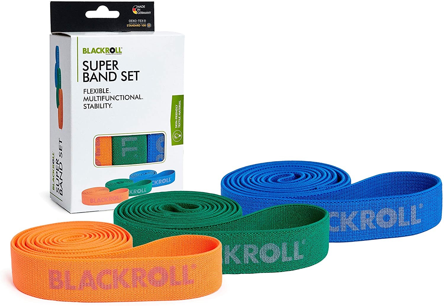 Blackroll Unisex Orange Fitnessbänder "Super Band Set", Größe One Size In - Bild 2