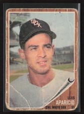 1962 Topps #325 Luis Aparicio - Poor - Low Grade - Set Break!