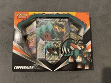 Rare 2020 Pokémon Copperajah V Box - 4x Booster Packs + Jumbo + Promo - New 