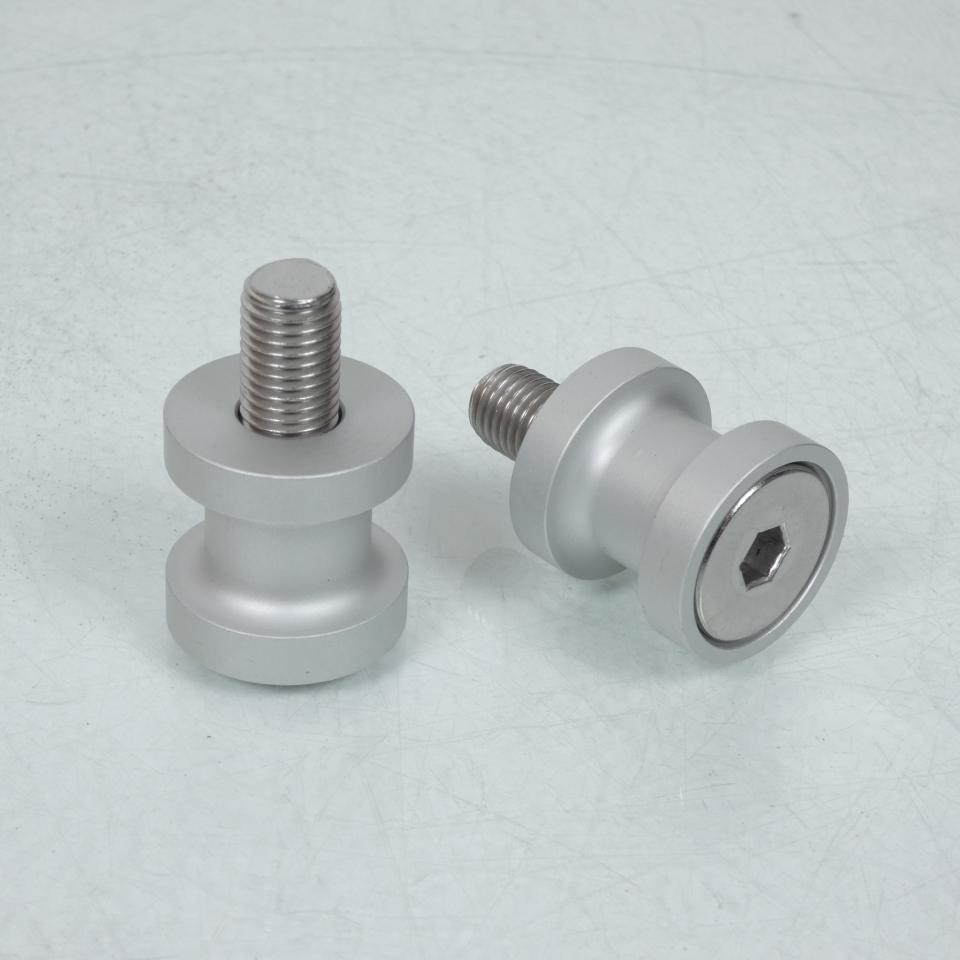 Diabolo R&G Yamaha Yzf 1000 R Thunder Ace aluminium anodisé argent