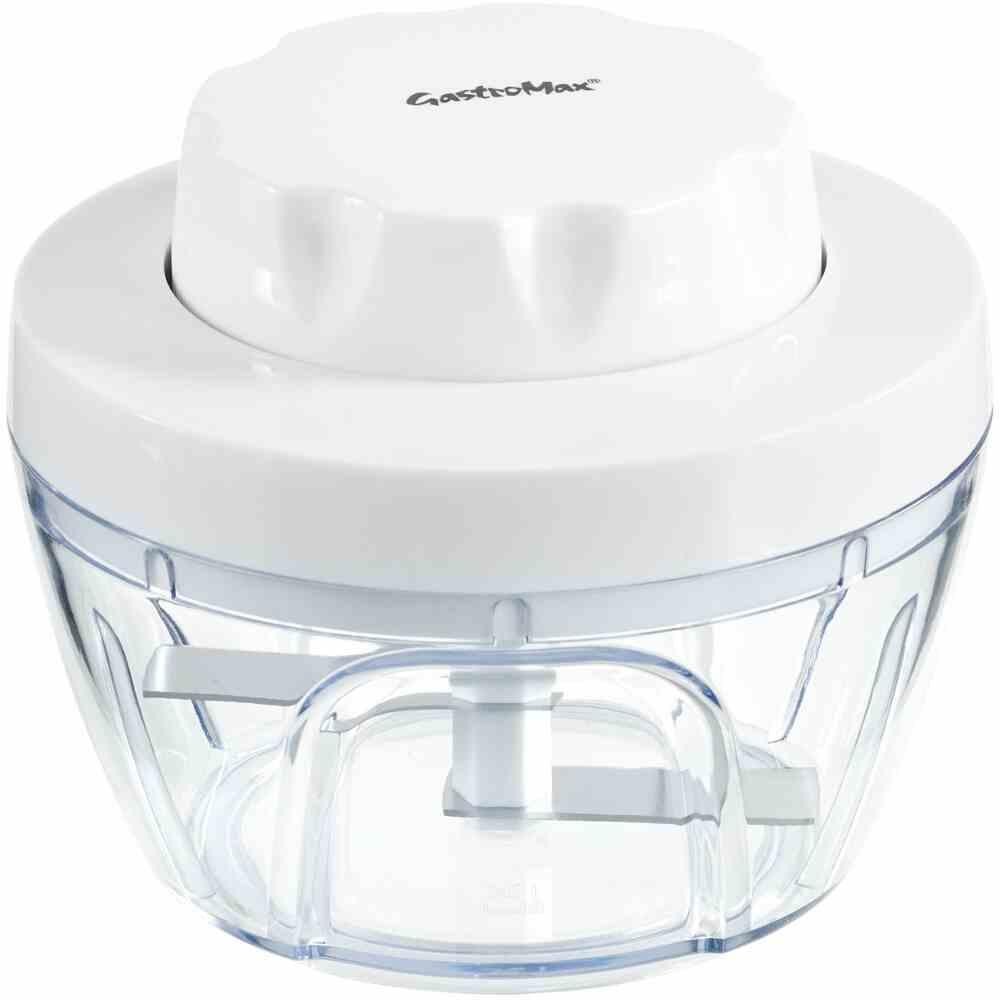 GastroMAX Zwiebel-Chopper weiß mit transparentem Behälter