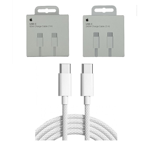Cavo di ricarica originale Apple USB Type-C USB-C per iPhone iPad MacBook Pro Air 1 m 2 m