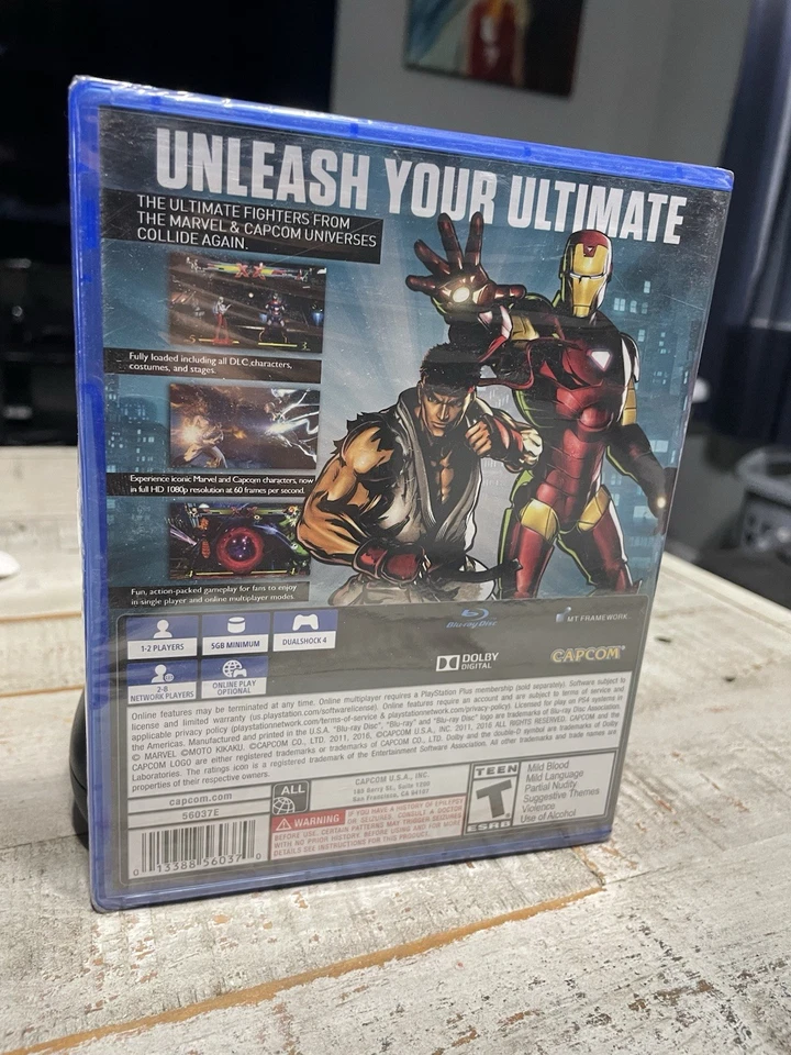 Sony PlayStation 4 Ultimate Marvel VS Capcom 3 [PS4] 2017 Complete - Image 2 of 2