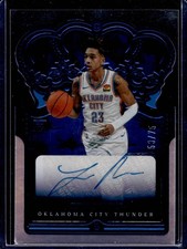 2021 Panini Crown Royale Tre Mann #RC-TMN RC Rookie Crown Autographs Blue /75