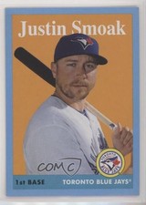 2019 Topps Archives 1958 Design Blue 6/25 Justin Smoak #36 n1u