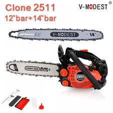 12" 14" Petrol Chainsaw Compact Top Handle Climbing Lightweight Saw V-MODEST