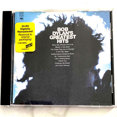 Bob Dylan Bob Dylan's Greatest Hits CD Comp 1999 (1967) Reissue Rmst Folk Rock