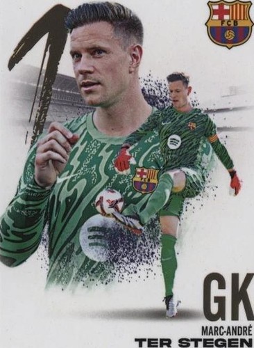 FC Barcelona Nike Champions League Ter Stegen Match Unworn Player