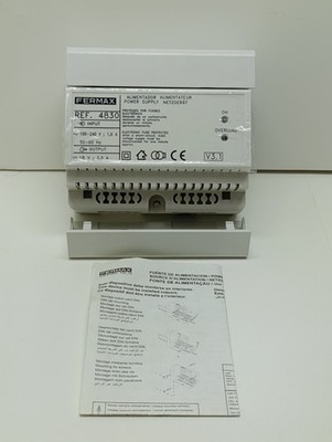 FERMAX REF.4830 Power Supply INPUT 100-240V 1,6A 50-60 HZ / F04830