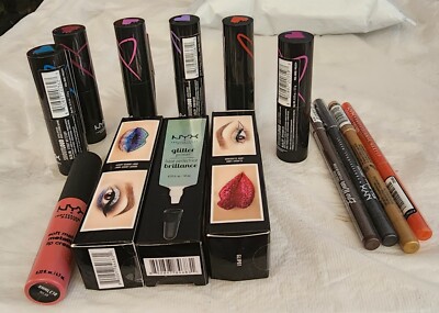 NYX Professional eyes lips bundle 14 products BENEFITS CHARITY. 