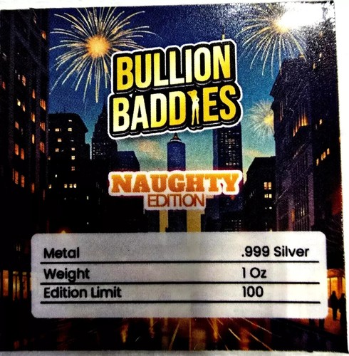 Bullion Baddies Series 1 Bubbly Brittney with COA. Rare!