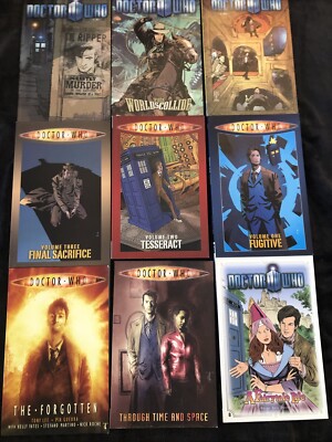 Lot Of 9 Dr Who TPB - Softcover - Tony Lee - Davis - Davison - Smith 1st Print