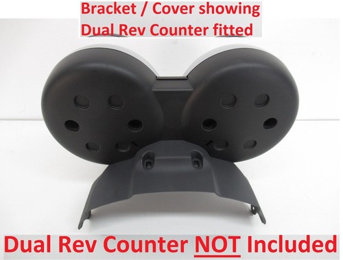 MINI Cooper One S Silver Dual Twin Rev Counter Speedo Mount Cover R50 R52 R53 - Picture 5 of 16