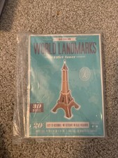 BRAND NEW MAKE YOUR OWN WORLD LANDMARKS EIFFEL TOWER 3D MODEL - DOTCOMGIFTSHOP