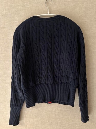 Vivienne Westwood RED LABEL cardigan donna maglia maglione blu navy taglia 2 - Foto 4 di 5
