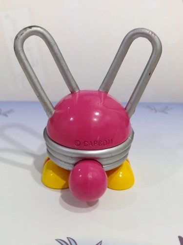 Rare Original Japan Capcom Mega Man Rock Man EXE Bunny Virus Figure Authentic - Picture 3 of 14
