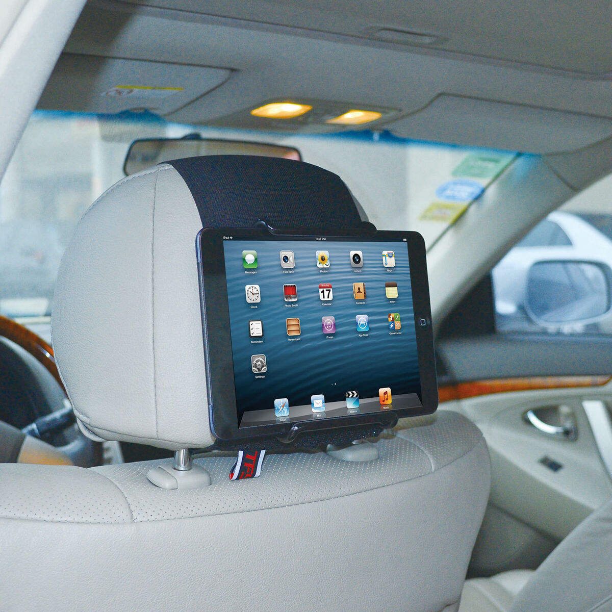 LINCO Tablet Ca Holde Fo Back Seat - Adjustable IPad Holder For Car Car Tablet Mount For Travel Fits All 4 7 13 Tablets Am309