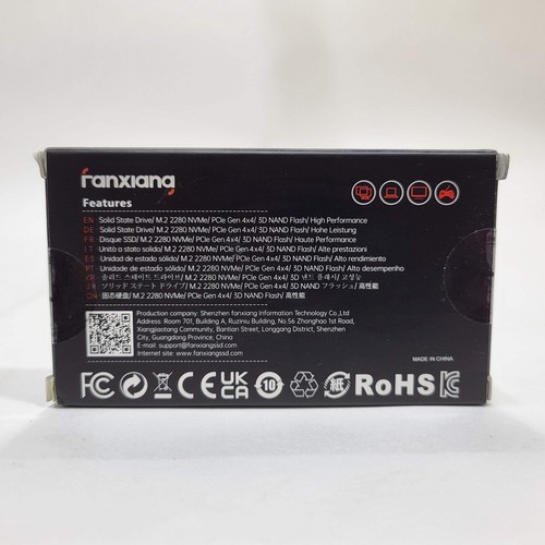 Neu Fanxiang S690Q 2TB Interne Solid State Drive M.2 NVME Gen4x4 - Bild 2 von 3