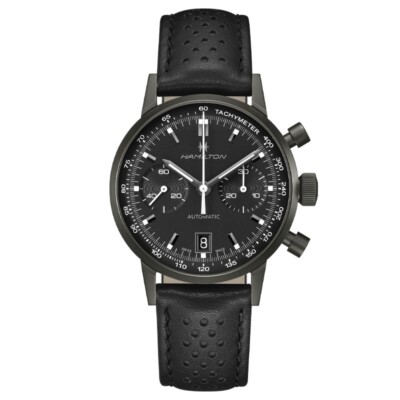 Hamilton American Classic Intra-Matic Auto 40mm Black Dial Men's Watch H38446730