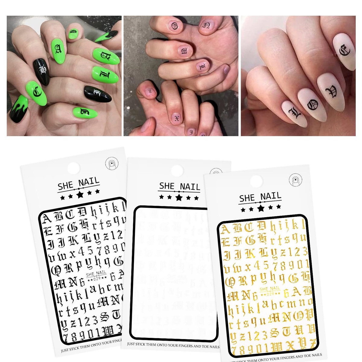 Lokaloka 6er-Set Acryl-Nagelpinsel Mit Blauen Strasssteinen – Für Nagelverlängerung & 3D-Design