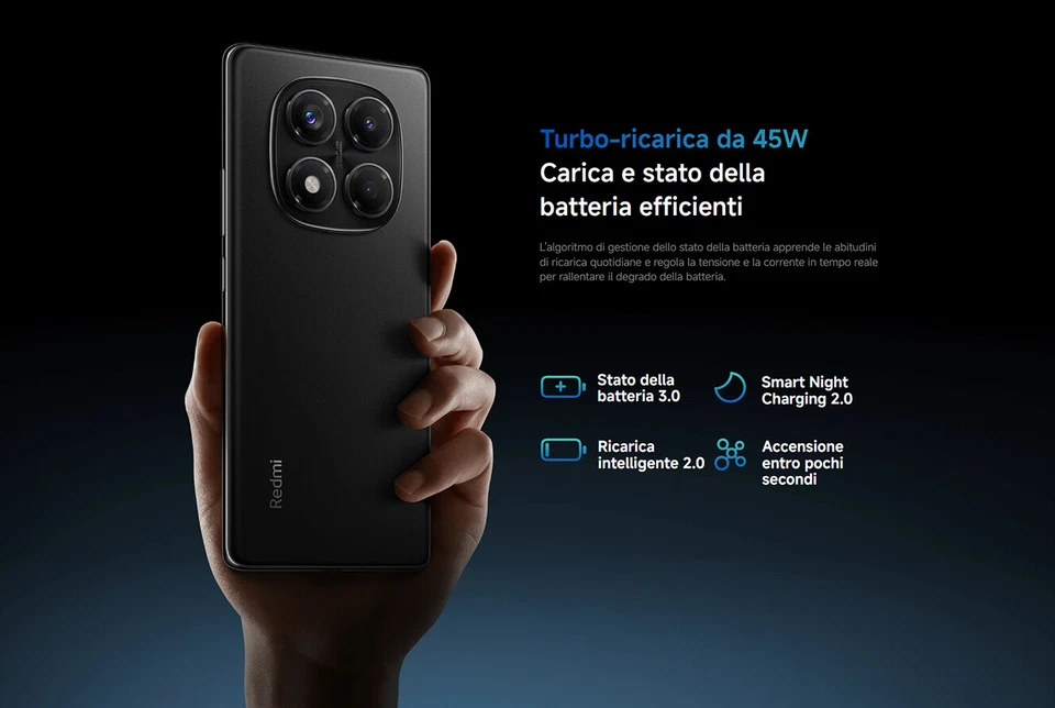 Xiaomi Redmi Note 14 Pro 4G Smartphone 8GB+256GB/12GB+256GB/12GB+512GB 200MP NFC - Bild 4 von 4