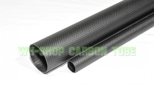 2pcs OD30 32 33 34 35 36 38 40 42mm L500mm 3K Carbon Fiber Tube Roll Wrapped - Picture 5 of 9
