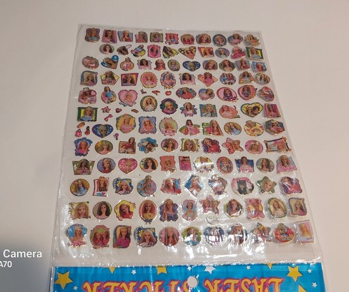 Lot of 20 VINTAGE Barbie STICKERS 3Different sheets - PAT#A-149 - Picture 5 of 5