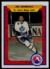 1991-92 ProCards Joel Quenneville St. John's Maple Leafs
