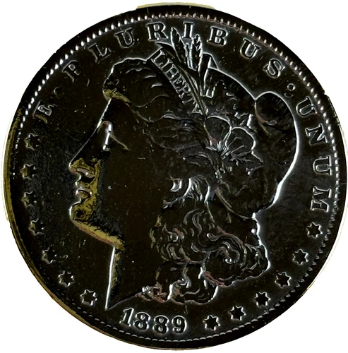 1889-O Morgan Silver Dollar Absolutely Super Nice Fine Detail 7 Tell Feathers288