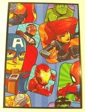 Marvel Superhero Adventures Captain America Ironman Sticker Decal Vending New
