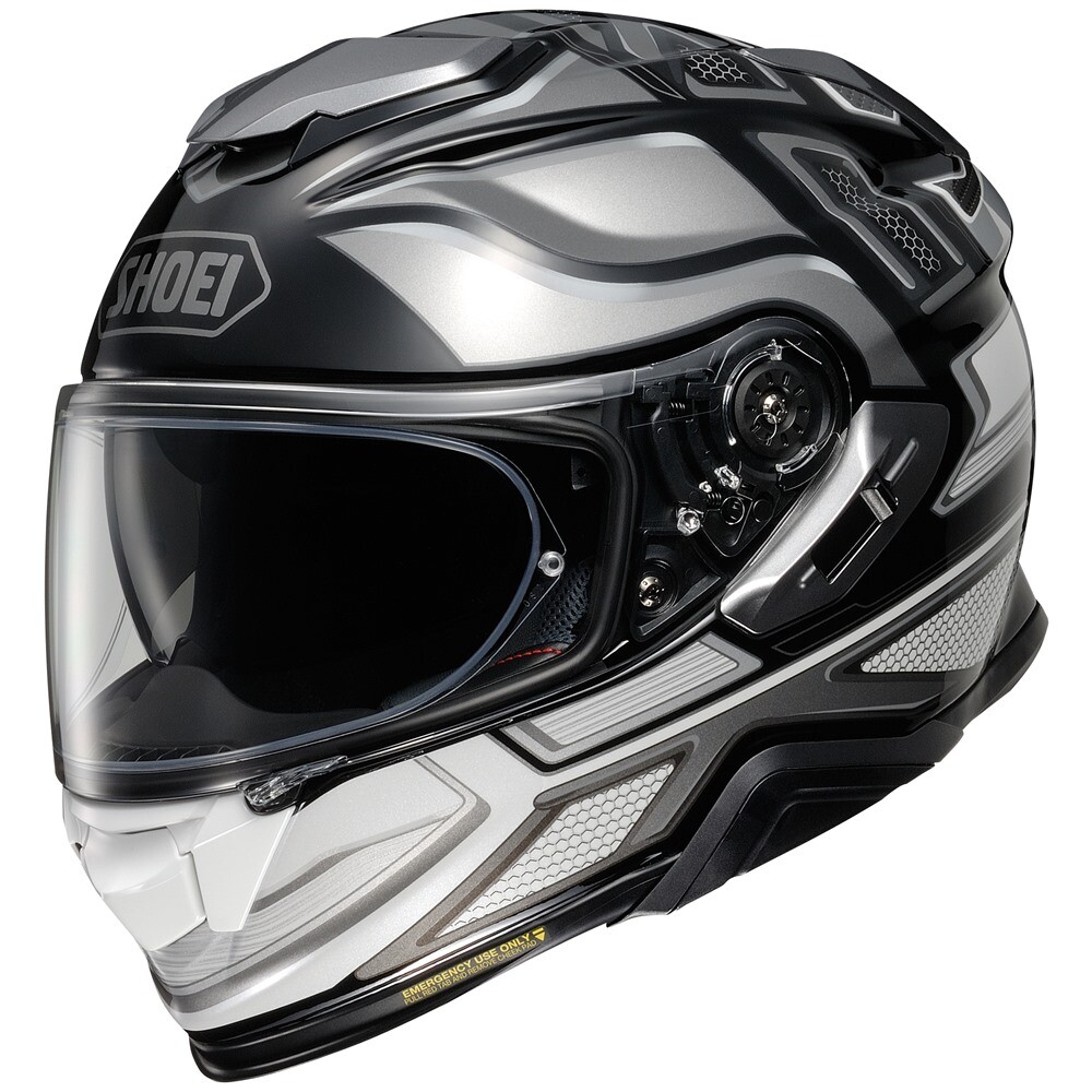 7/29 AM10時まで限定！SHOEI GT-Air II REDUX Shoei GT-Air 2 Motorcycle Helmet - Redux Black/Blue - Get