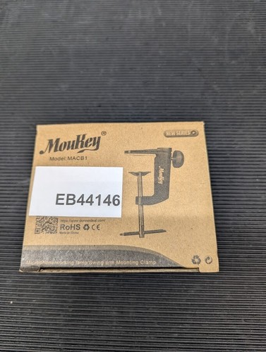 Moukey MACB1 Mikrofon Arm Tisch Klemme Aluminium Alu Einstellbar Haltbar Neu