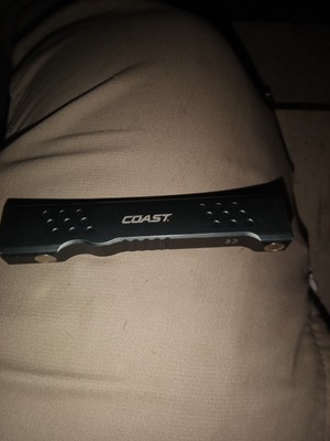 Coast Slayer Max 1000 Lumens USB-C Rechargeable 6 Mode Magnetic Flashlight  New