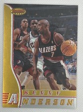 1996-97 Bowman's Best #49 KENNY ANDERSON Portland Trail Blazers !!!