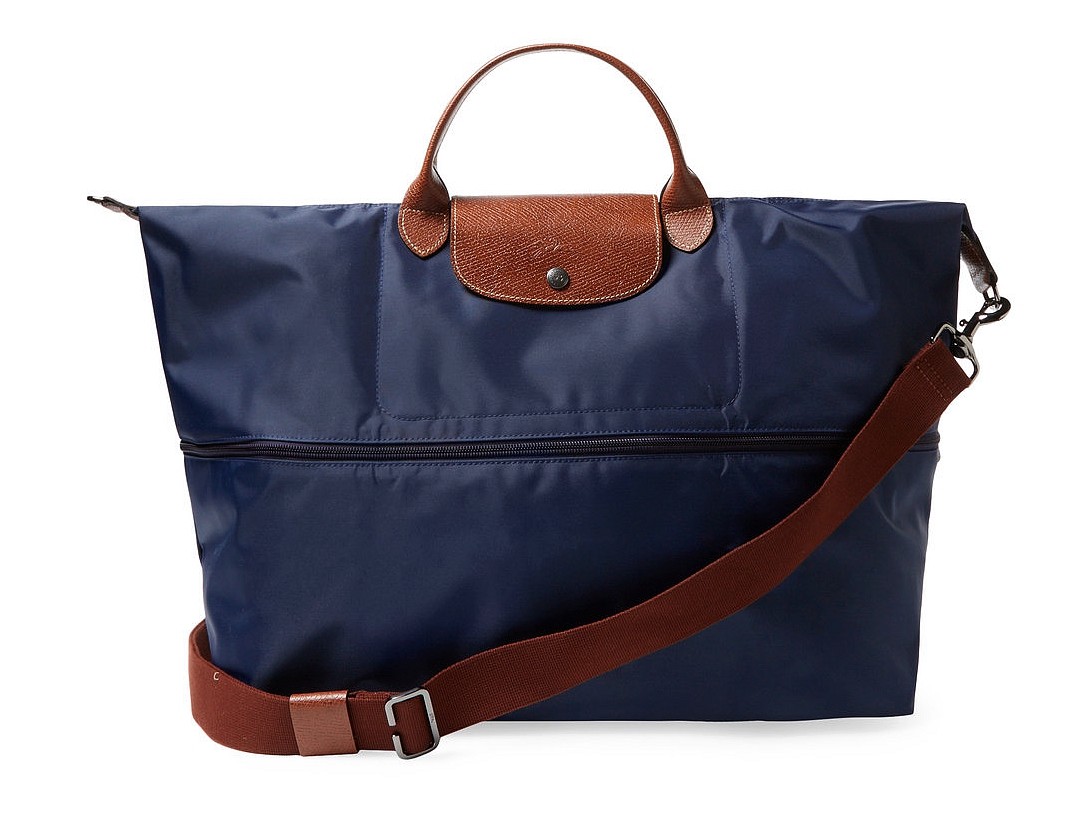 Longchamp Le Pliage Women's Expandable Travel Bag - Navy