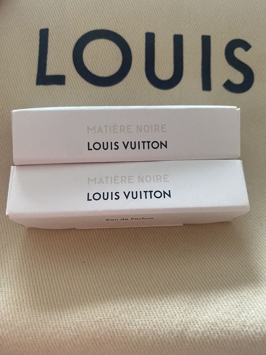 Louis Vuitton perfumes: Matiére Noire 2ml. (price is for 2 Louis Vuitton perfumes: Matiére Noire 2ml. (price is for 2