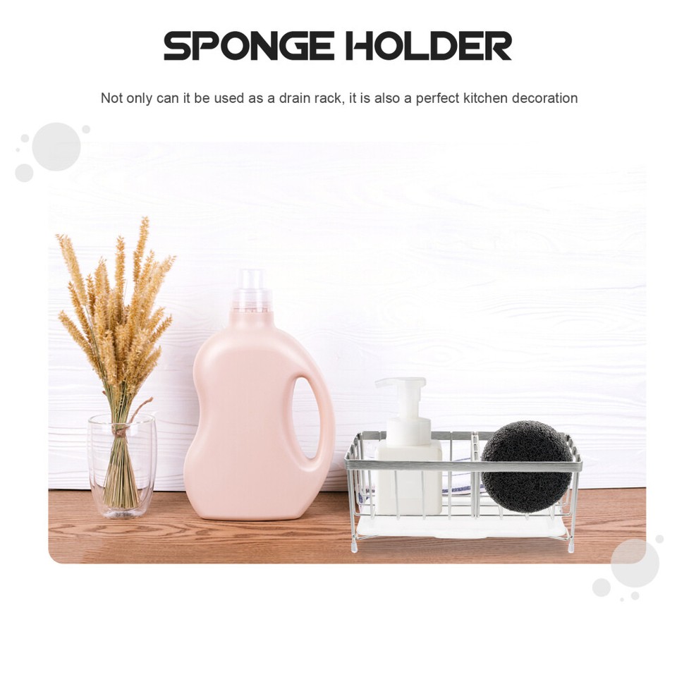 Sponge Storage Rack Dish Holder Dishwashing Liquid Kitchen Accessories